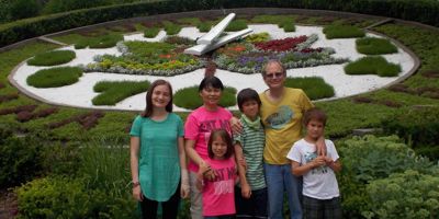 White Family at Guelph Clock