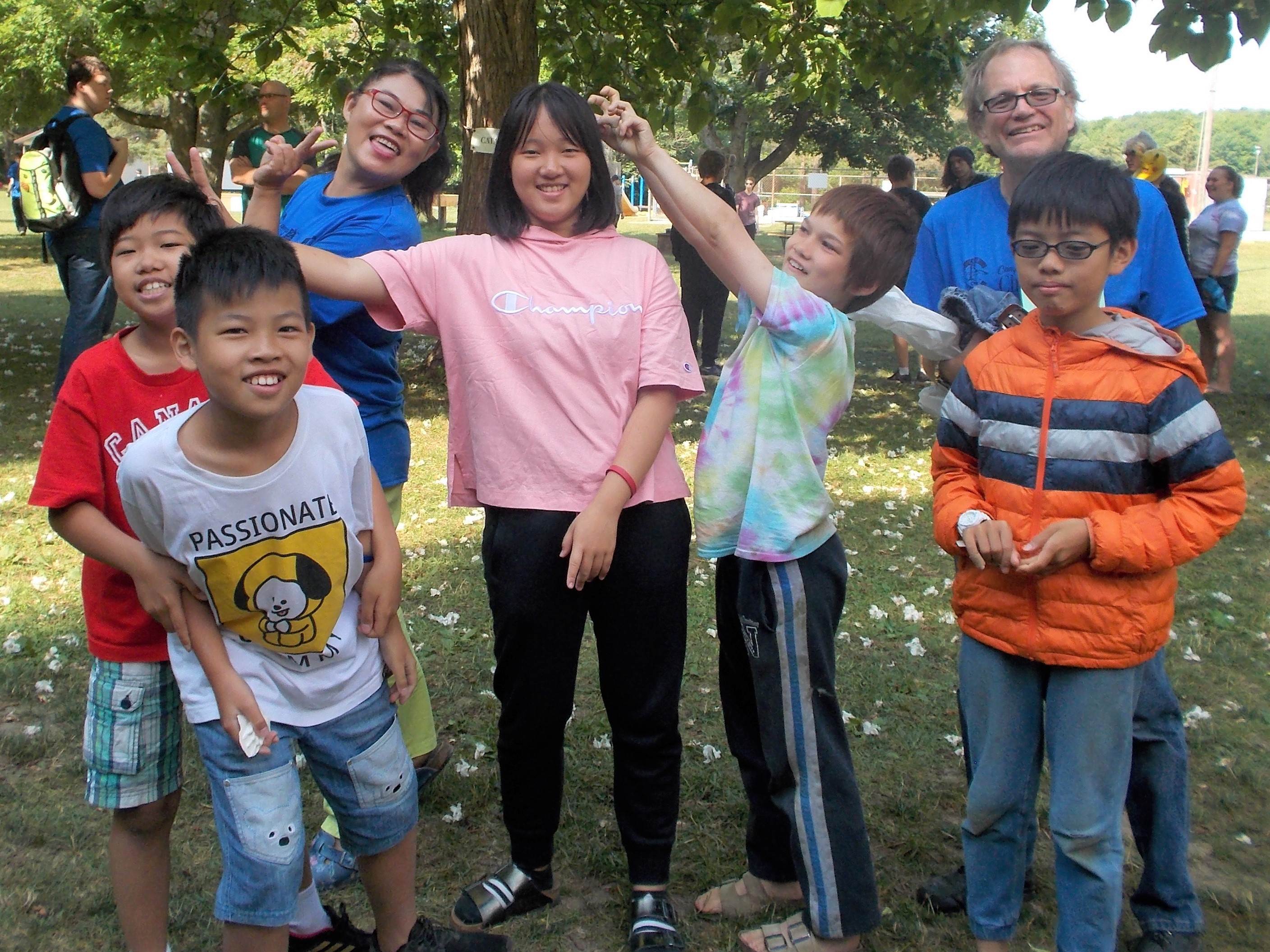 Camp Cherith children visiting