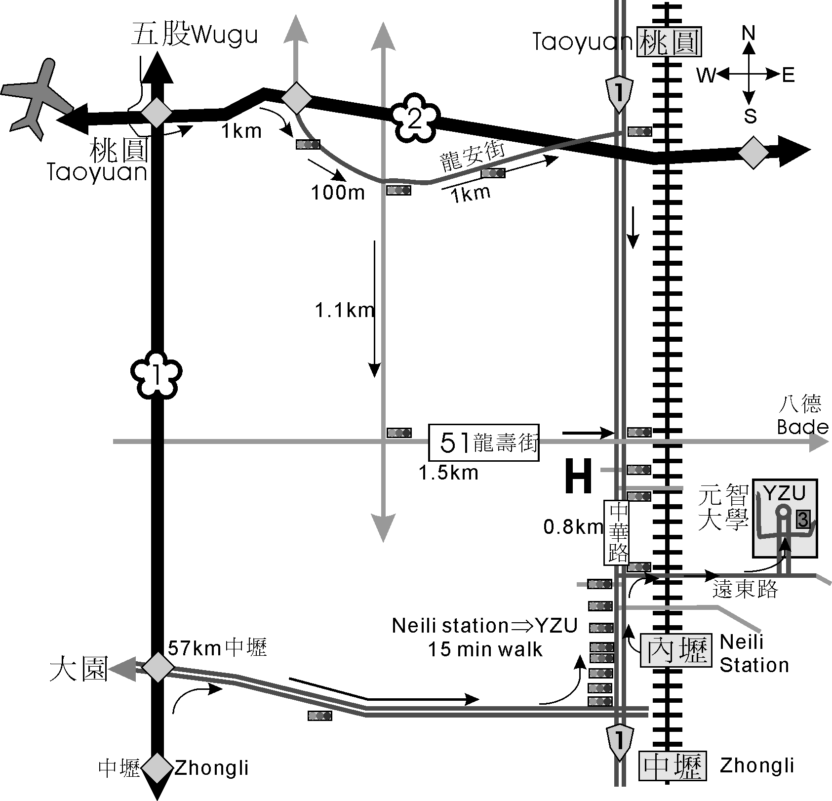 Transportation Access Map
